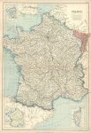 France map, 1872