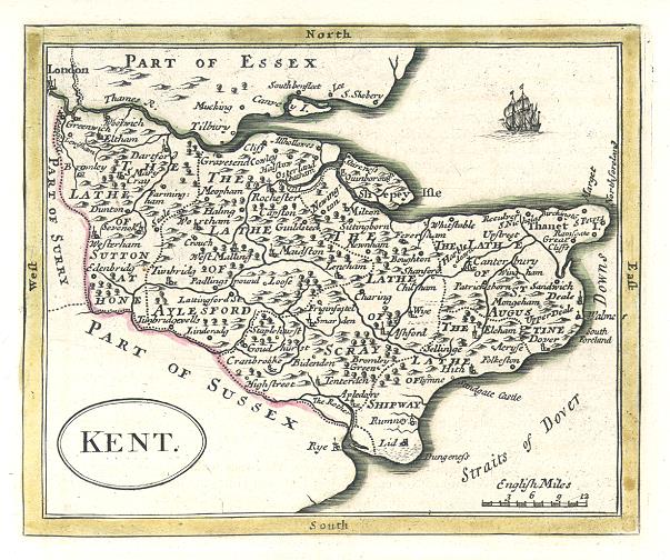 Kent map, 1786