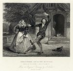Shakespeare, scene from Taming of the Shrew, 1836