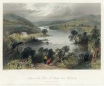 Canada, near Sherbrooke on the River St.Francis (Eastern Townships), 1842