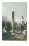 Ireland, Round Tower of Clondalkin near Dublin, 1844