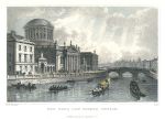 Ireland, Dublin, the Four Law Courts, 1844