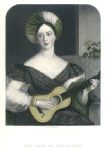 The Lady of the Palace (with guitar), 1844