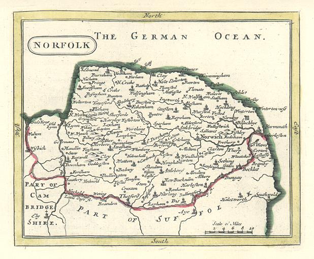 Norfolk map, 1786