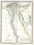 Egypt map, 1828