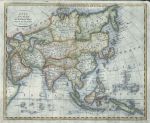 Asia map, 1780