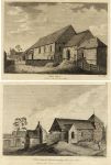 Hampshire, Hyde Abbey, near Winchester (2 prints), 1786