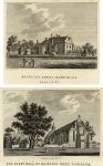 Hampshire, Beaulieu Abbey, (2 prints), 1786