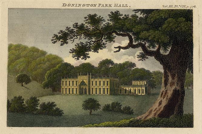 Leicestershire, Donington Park Hall, 1800