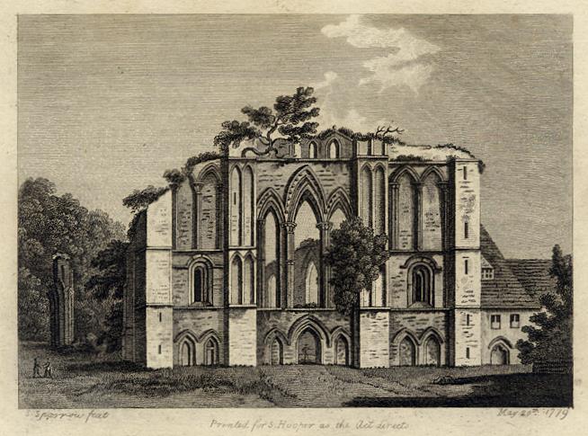 Monmouthshire, Llanthony Priory, 1786