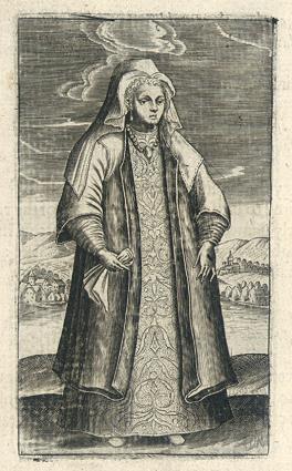 Turkey, Greek Woman of Constantinople, 1621