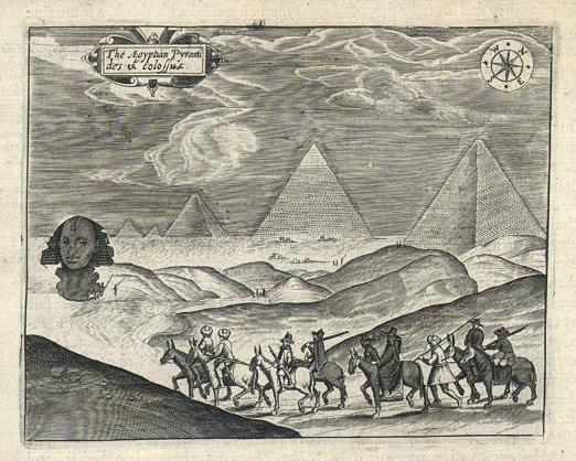 Egypt, Pyramids and Sphinx, 1621