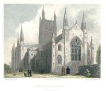 Worcester Cathedral, 1836
