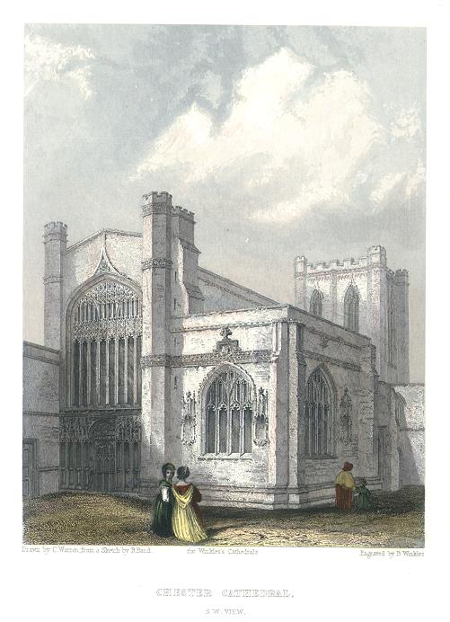 Chester Cathedral, 1836