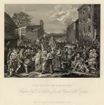 The March to Finchley, Hogarth, 1833