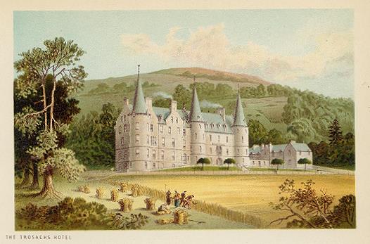 Scotland, The Trosachs Hotel, 1894