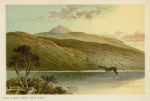Scotland, Peak of Ben Lomond from Tarbet, 1894