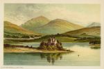 Scotland, Kilchurn Castle - Loch Awe, 1894