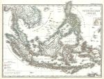 East Indies map, 1877