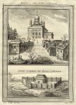 Russia, Siberia, Church of Five Domes and Monk's House at Abalack, 1760