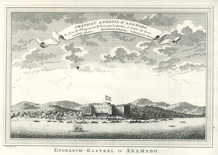 West Africa, Anamabo Castle, 1760