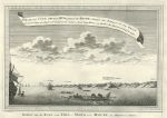 West Africa, coast view with Mina and Maure, 1760