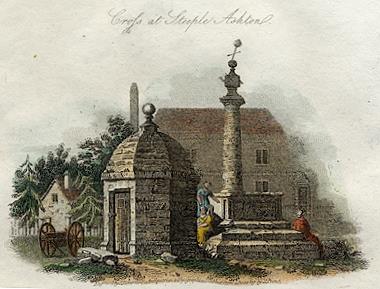 Wiltshire, Cross at Steeple Ashton, 1812