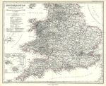 England & Wales map, 1877