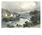 Canada, Outlet of Lake Memphremagog, 1842