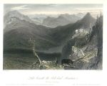 Canada, Lake beneath Owls-head Mountain (Eastern Townships), 1842