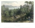 Canada, Davis Clearing, Eastern Township, 1842