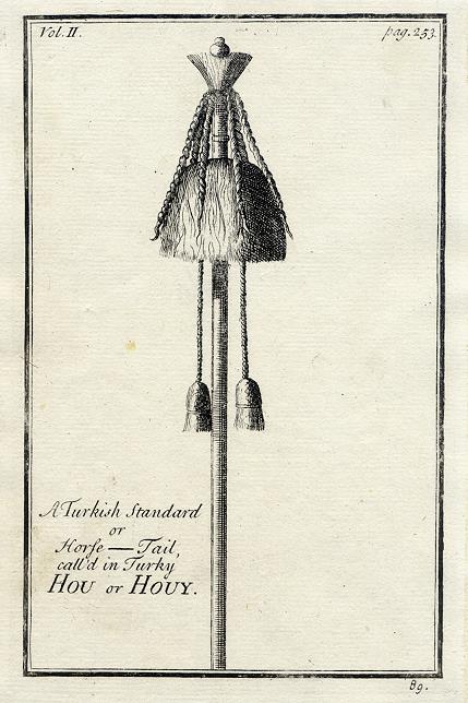 Hou or Houy, Turkish standard, 1761