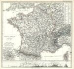 France map, 1877