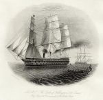 H.M.S. The Duke of Wellington, Baltic Fleet, 1860