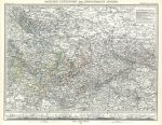 Central Europe - Saschen, Thuringen und Benachbarte map, 1877