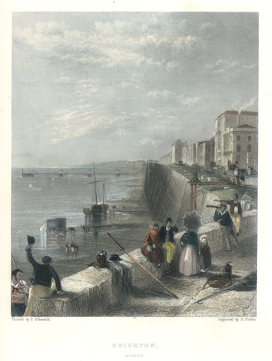 Sussex, Brighton view, 1842