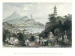 China, Lake See-Hoo & the Temple of the Thundering Winds, 1843