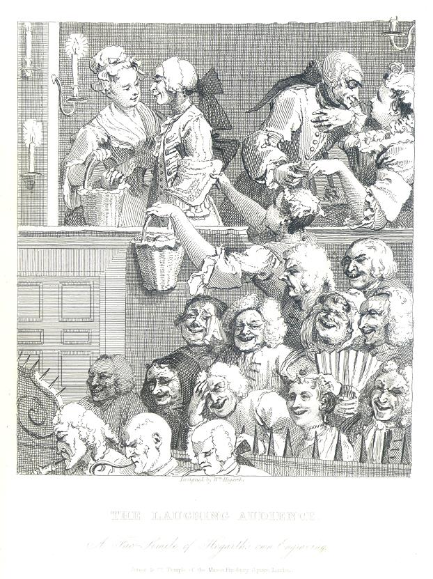 The Laughing Audience, Hogarth, 1833
