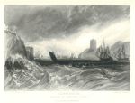 Devon, Catwater, Plymouth Sound, Turner/Lupton mezzotint, 1877