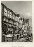 Devon, Exeter, Butcher Row, 1830
