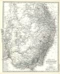 South East Australia map, 1877