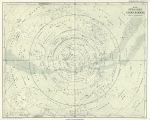 Star Chart for Southern Hemisphere, 1877
