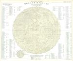 Moon map, 1877