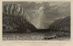 Germany, The Lurley Berg near St.Goar, 1832