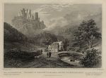 Germany, Valley of Engeholle and Ruins of Schonberg, 1832