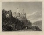 Germany, Castle of Rheinstein, 1832