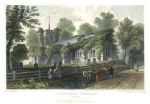 Essex, Chingford Church view, 1834
