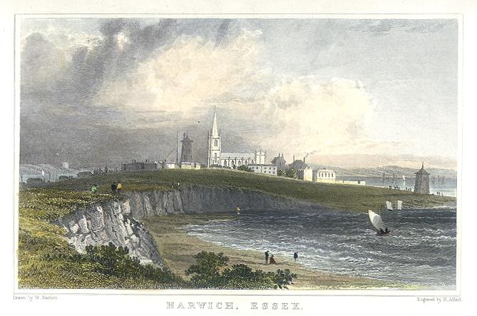 Essex, Maldon view, 1834
