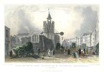 Essex, Colchester, High Street & St.Nicholas Church, 1834