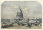 USA, The Capitol at Washington, 1859